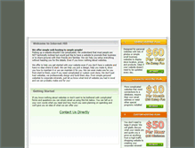 Tablet Screenshot of internethill.com